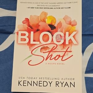 Block Shot by - Vibrant Red and Orange Cover